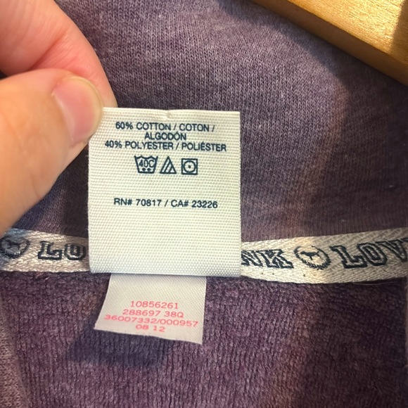 PINK Victoria’s Secret Full Zip Jacket, size Medium - Picture 7 of 7